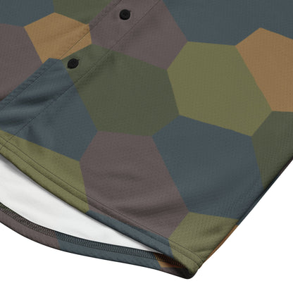 German WWI 5-Color Lozenge Aircraft CAMO Unisex Baseball Jersey