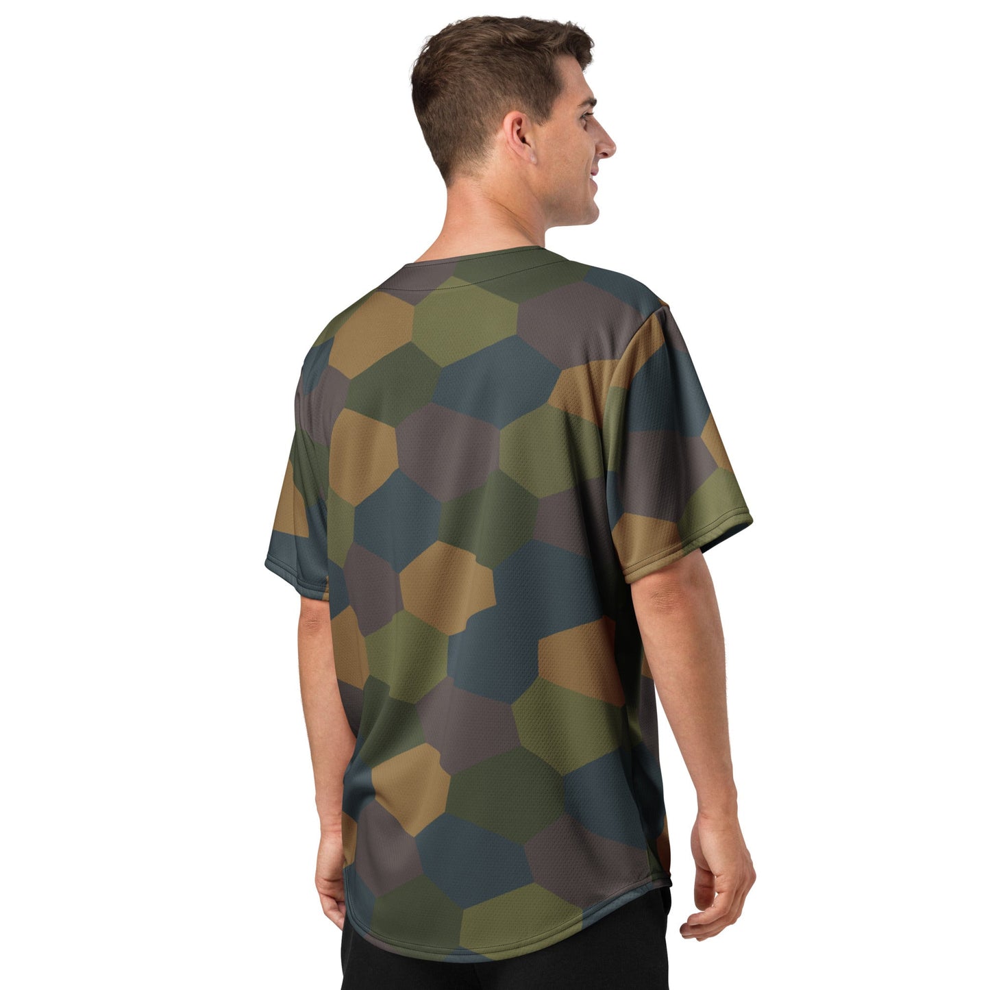German WWI 5-Color Lozenge Aircraft CAMO Unisex Baseball Jersey