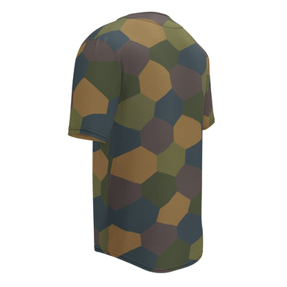 German WWI 5-Color Lozenge Aircraft CAMO Unisex Baseball Jersey