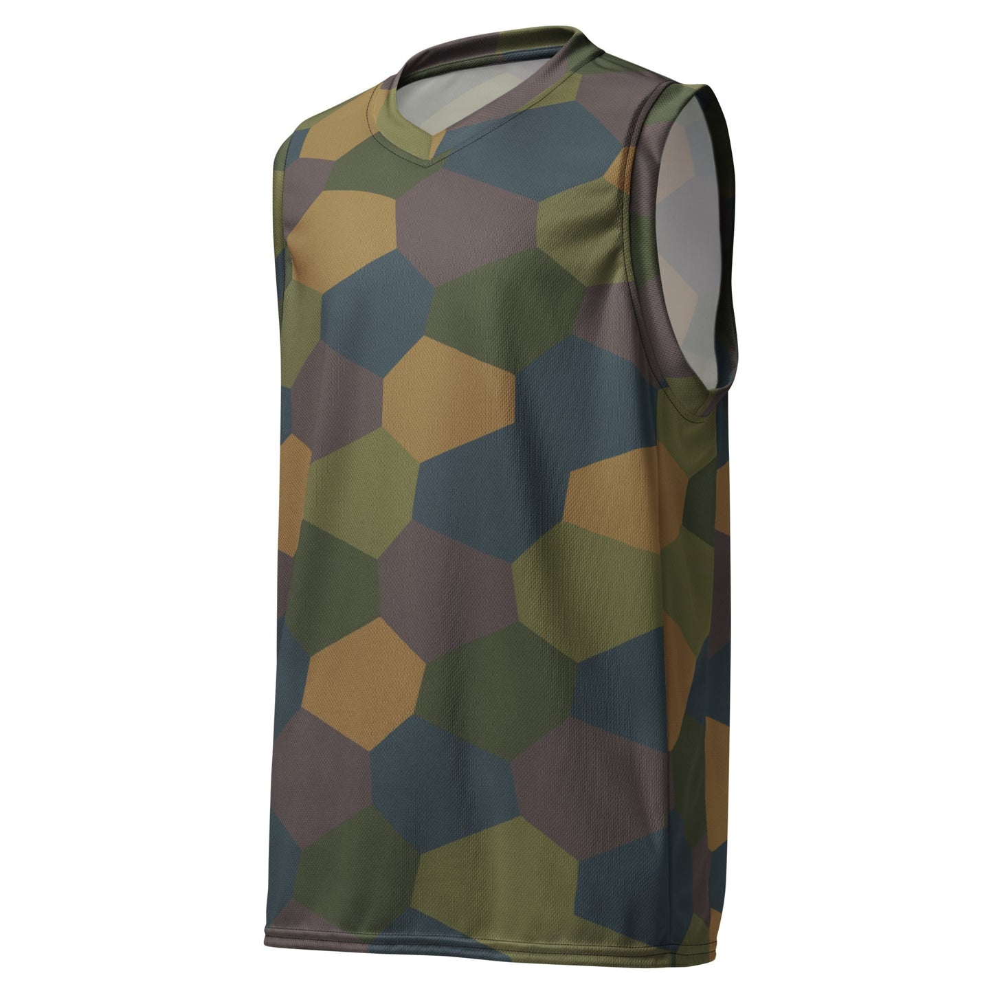 German WWI 5-Color Lozenge Aircraft CAMO Unisex Basketball Jersey