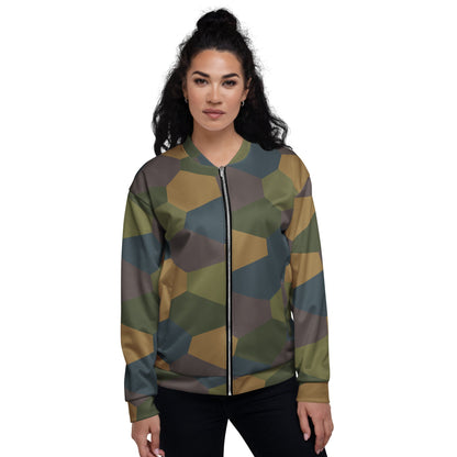 German WWI 5-Color Lozenge Aircraft CAMO Unisex Bomber Jacket
