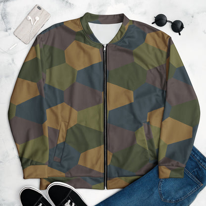 German WWI 5-Color Lozenge Aircraft CAMO Unisex Bomber Jacket