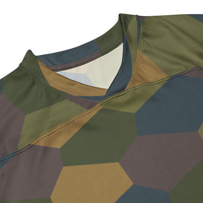 German WWI 5-Color Lozenge Aircraft CAMO Unisex Hockey Fan Jersey