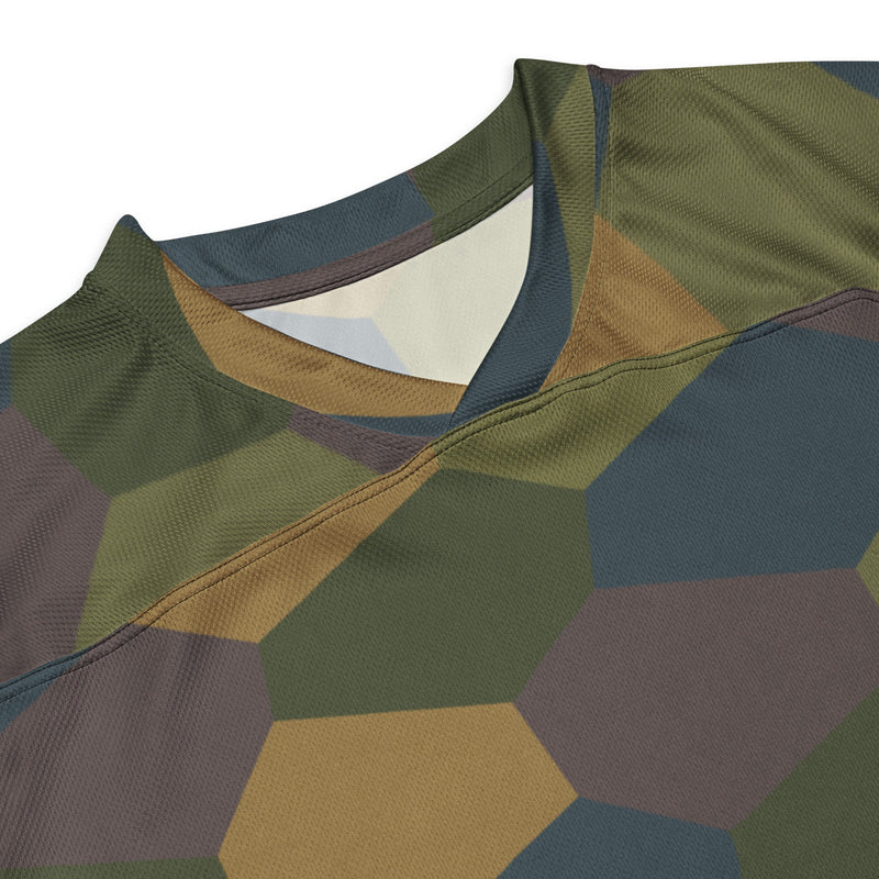 Lozenge Aircraft Five-Color CAMO Unisex Hockey Fan Jersey