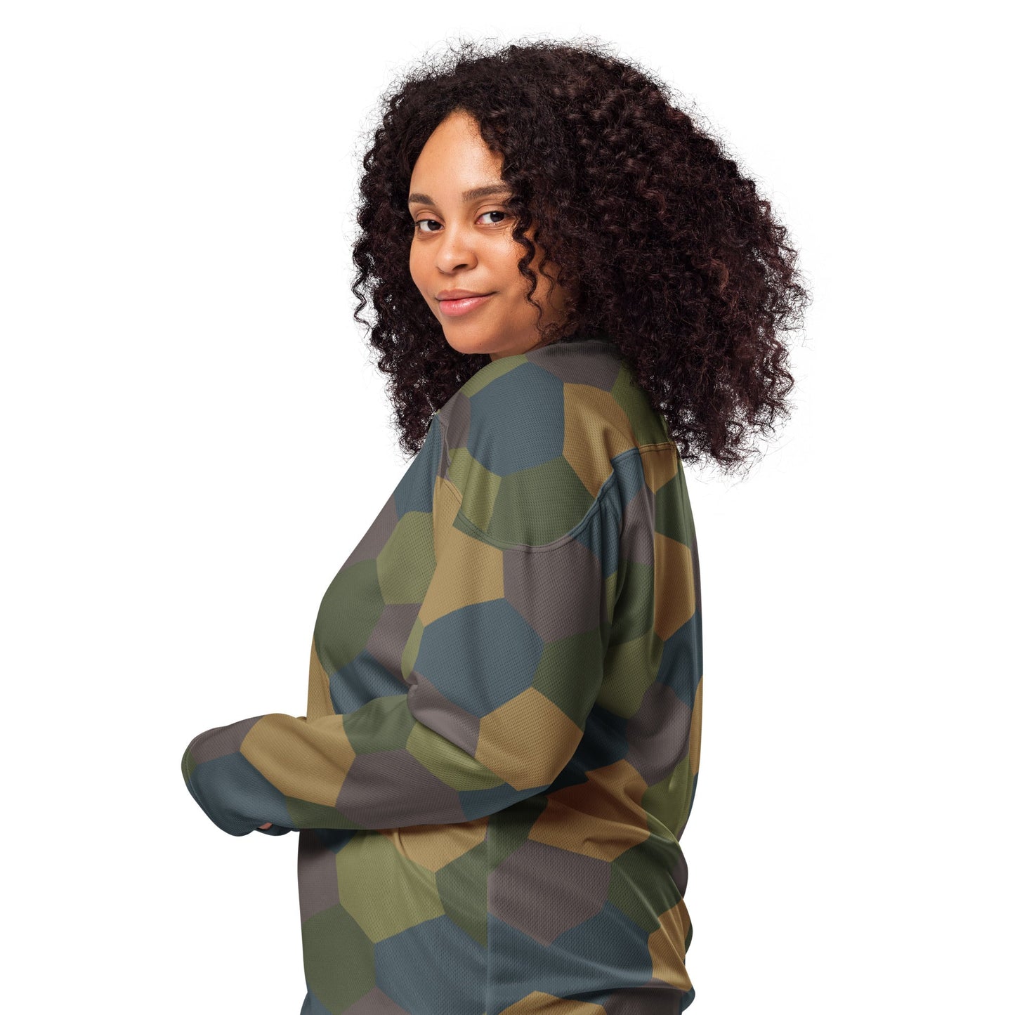 German WWI 5-Color Lozenge Aircraft CAMO Unisex Hockey Fan Jersey