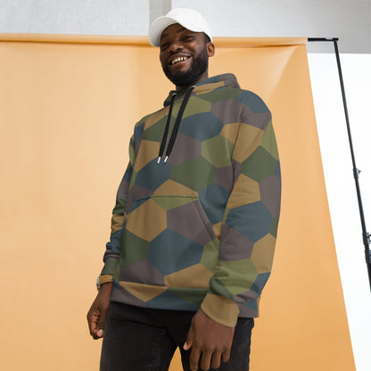 German WWI 5-Color Lozenge Aircraft CAMO Unisex Hoodie
