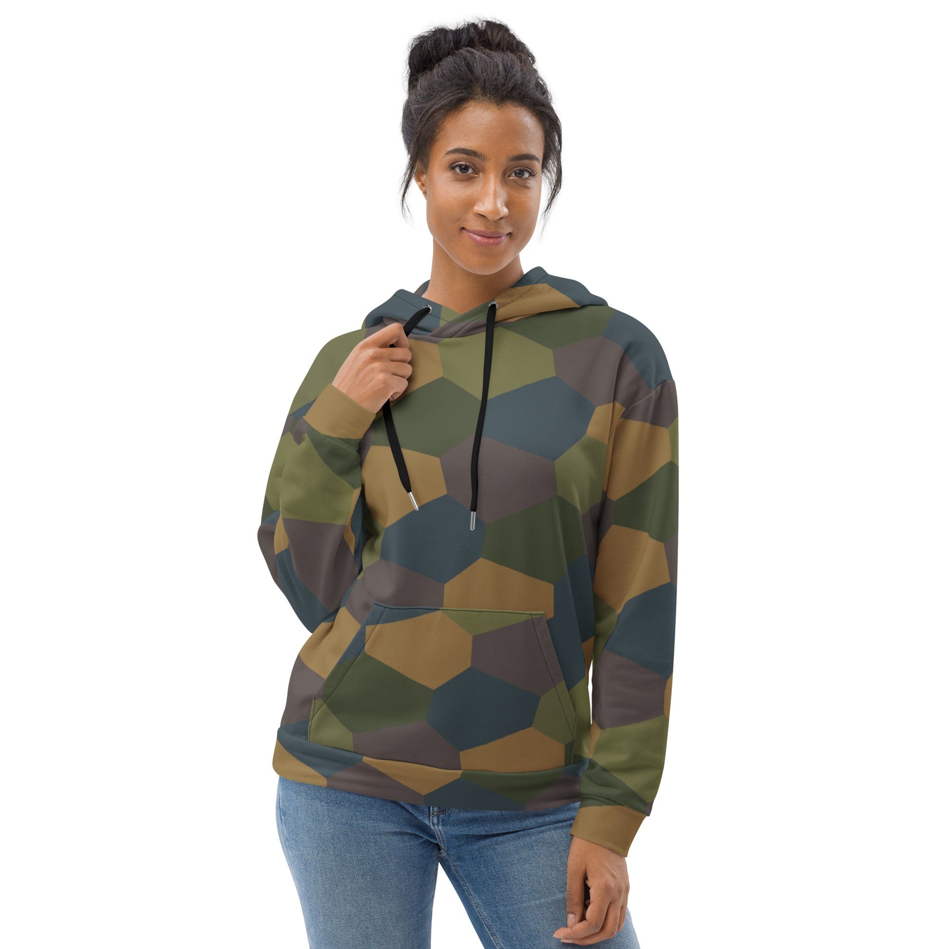 German WWI 5-Color Lozenge Aircraft CAMO Unisex Hoodie