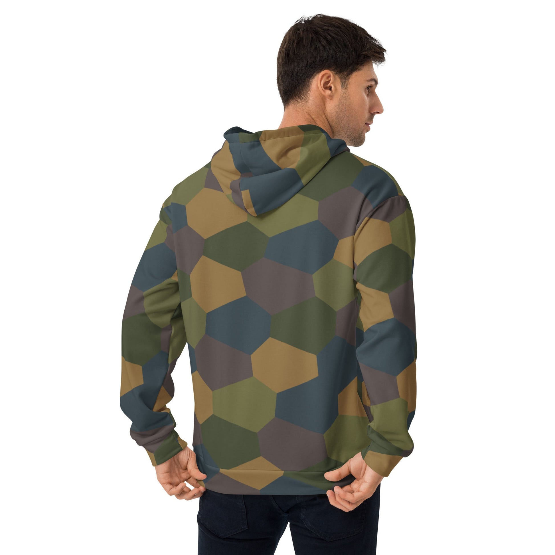 German WWI 5-Color Lozenge Aircraft CAMO Unisex Hoodie
