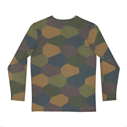 German WWI 5-Color Lozenge Aircraft CAMO Unisex Long-Sleeve Shirt