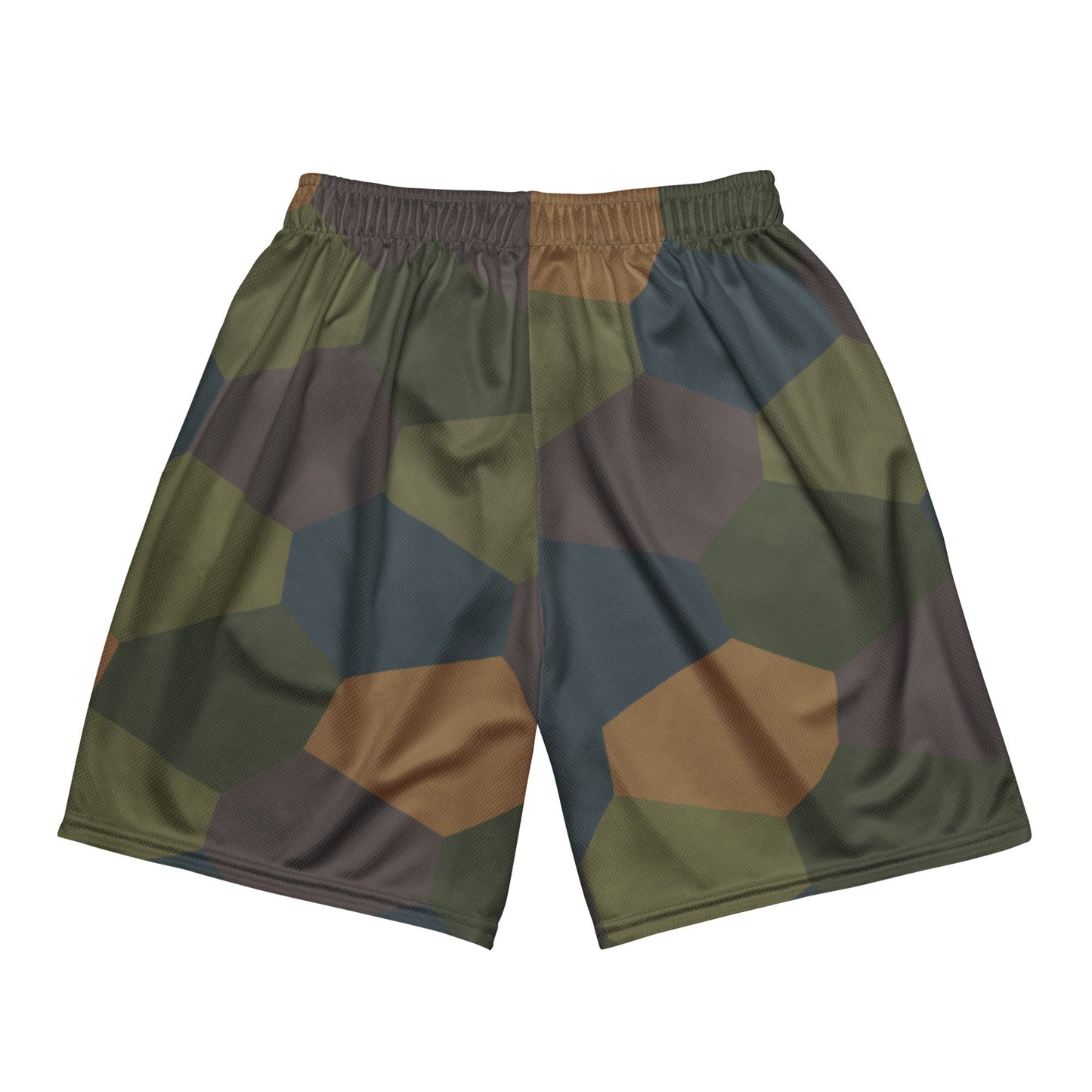German WWI 5-Color Lozenge Aircraft CAMO Unisex Mesh Shorts
