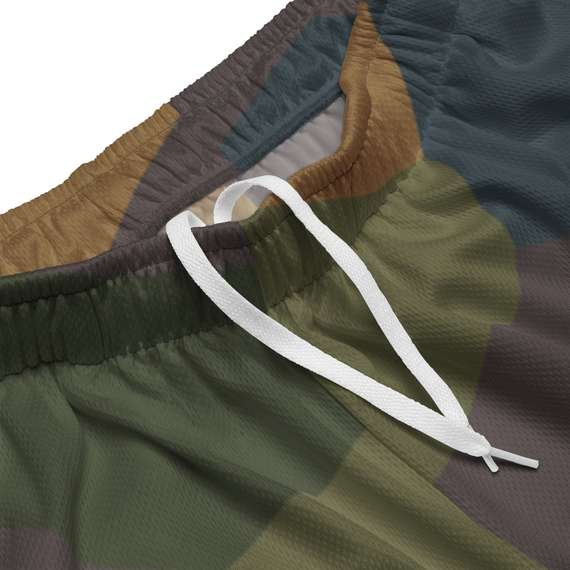 German WWI 5-Color Lozenge Aircraft CAMO Unisex Mesh Shorts