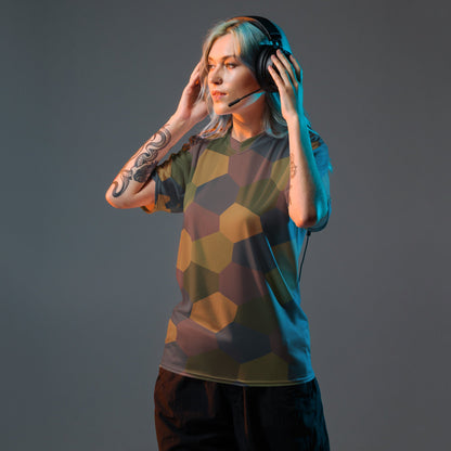 German WWI 5-Color Lozenge Aircraft CAMO Unisex Sports Jersey