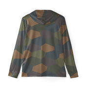 Lozenge Aircraft Five-Color CAMO Unisex Sports Warmup Hoodie