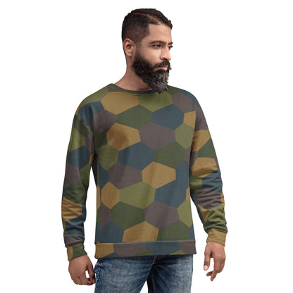 German WWI 5-Color Lozenge Aircraft CAMO Unisex Sweatshirt