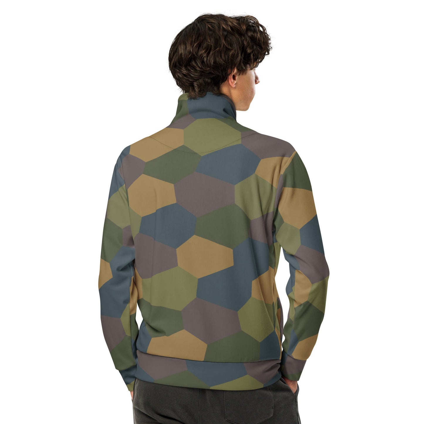 German WWI 5-Color Lozenge Aircraft CAMO Unisex Track Jacket