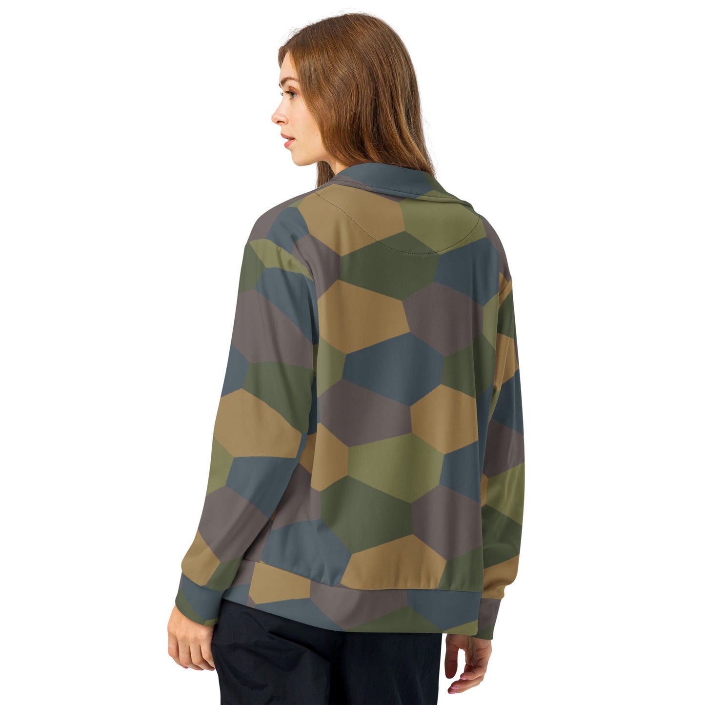 German WWI 5-Color Lozenge Aircraft CAMO Unisex Track Jacket