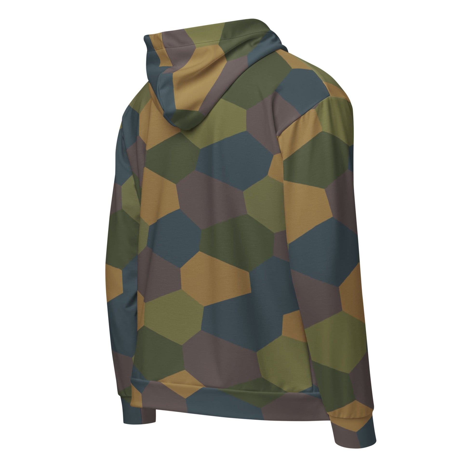German WWI 5-Color Lozenge Aircraft CAMO Unisex Zip Hoodie