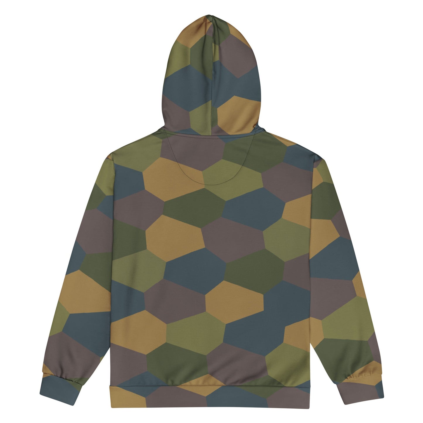 German WWI 5-Color Lozenge Aircraft CAMO Unisex Zip Hoodie