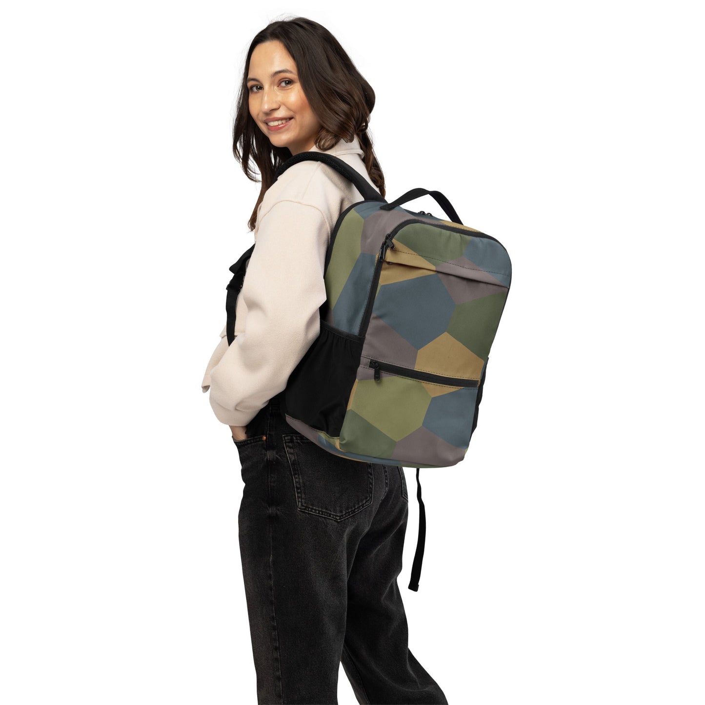 German WWI 5-Color Lozenge Aircraft CAMO Utility Backpack
