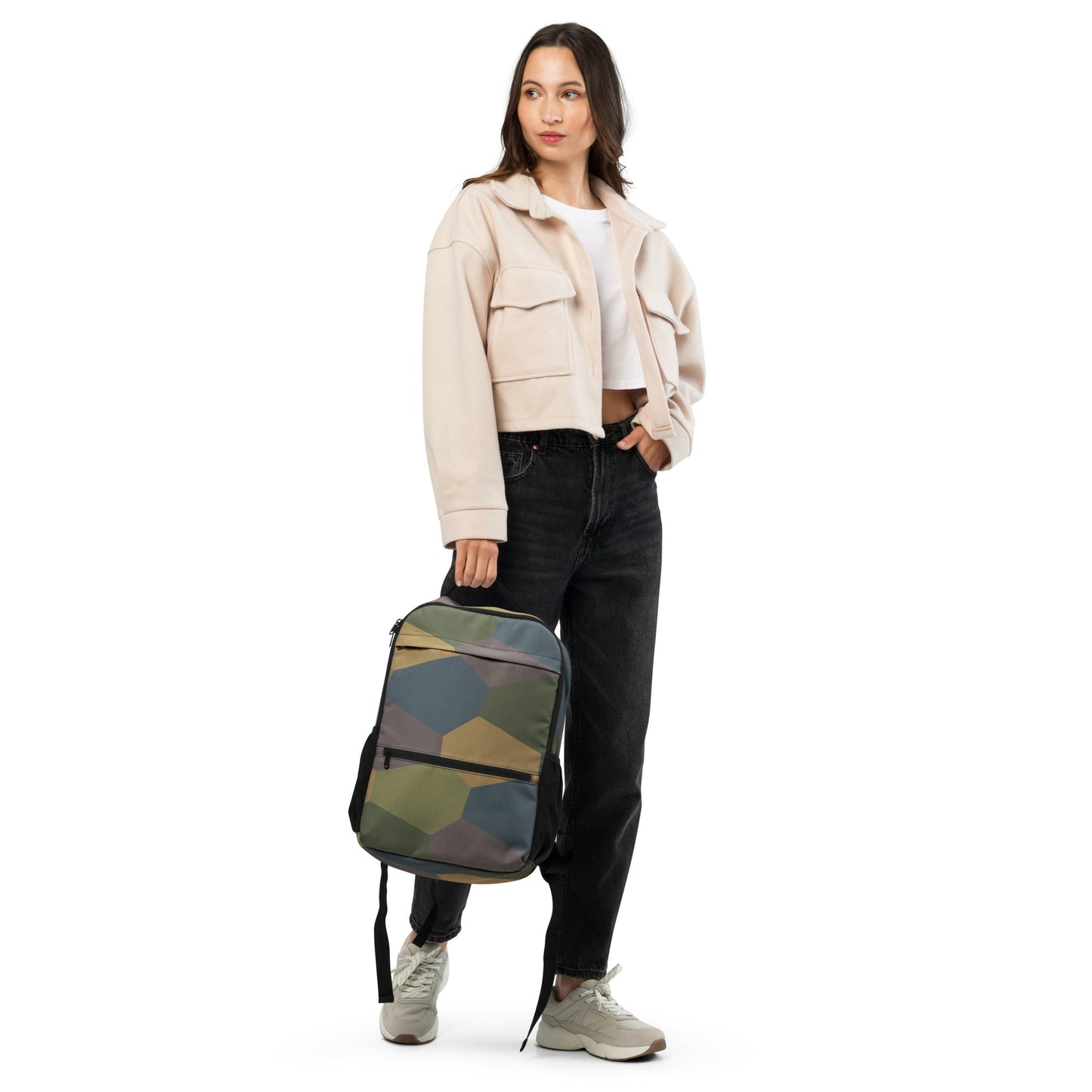 German WWI 5-Color Lozenge Aircraft CAMO Utility Backpack