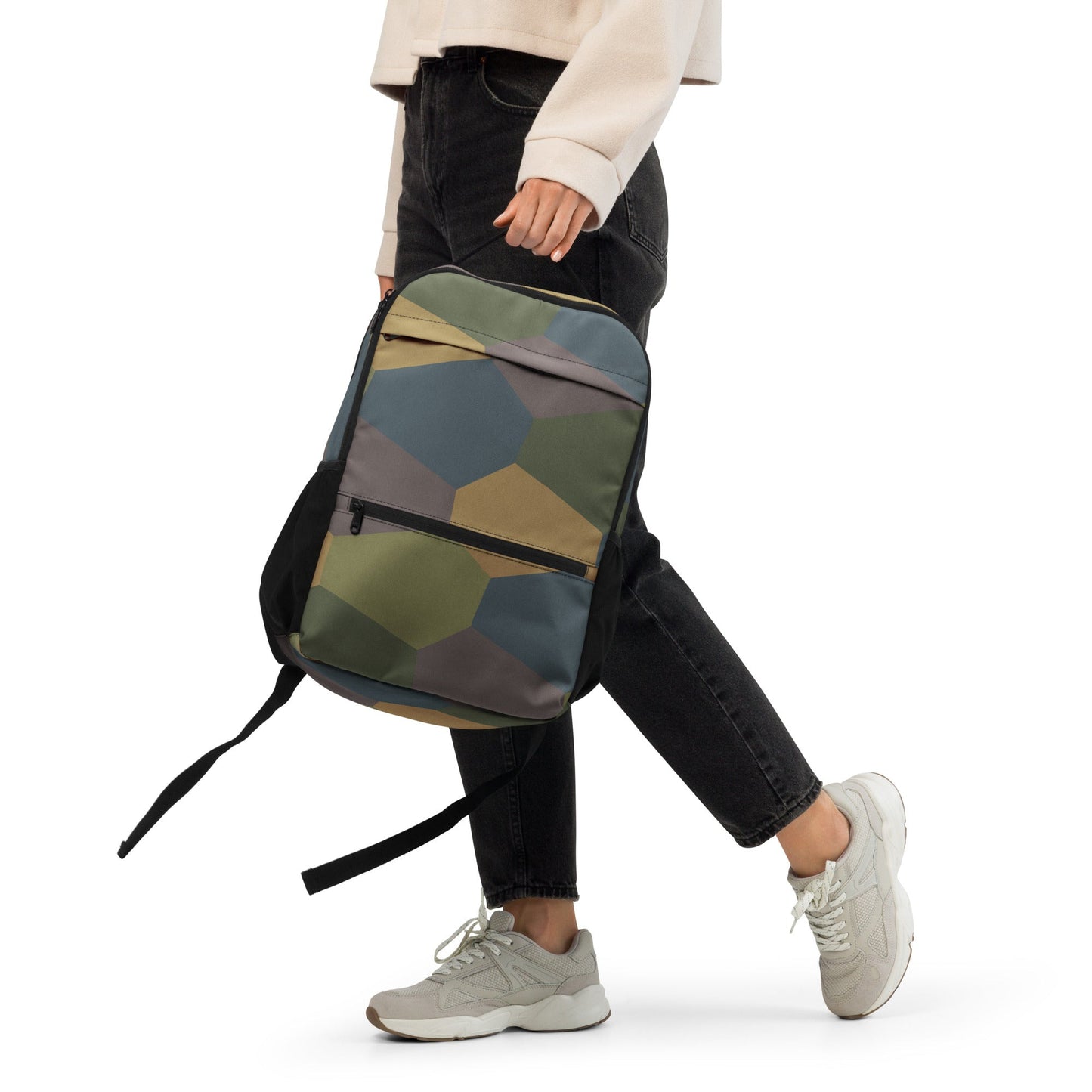 German WWI 5-Color Lozenge Aircraft CAMO Utility Backpack