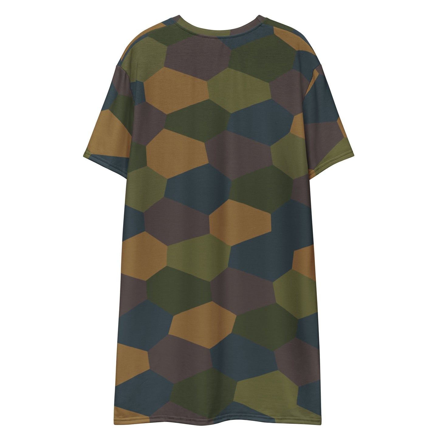 German WWI 5-Color Lozenge Aircraft CAMO Womens T-Shirt Dress