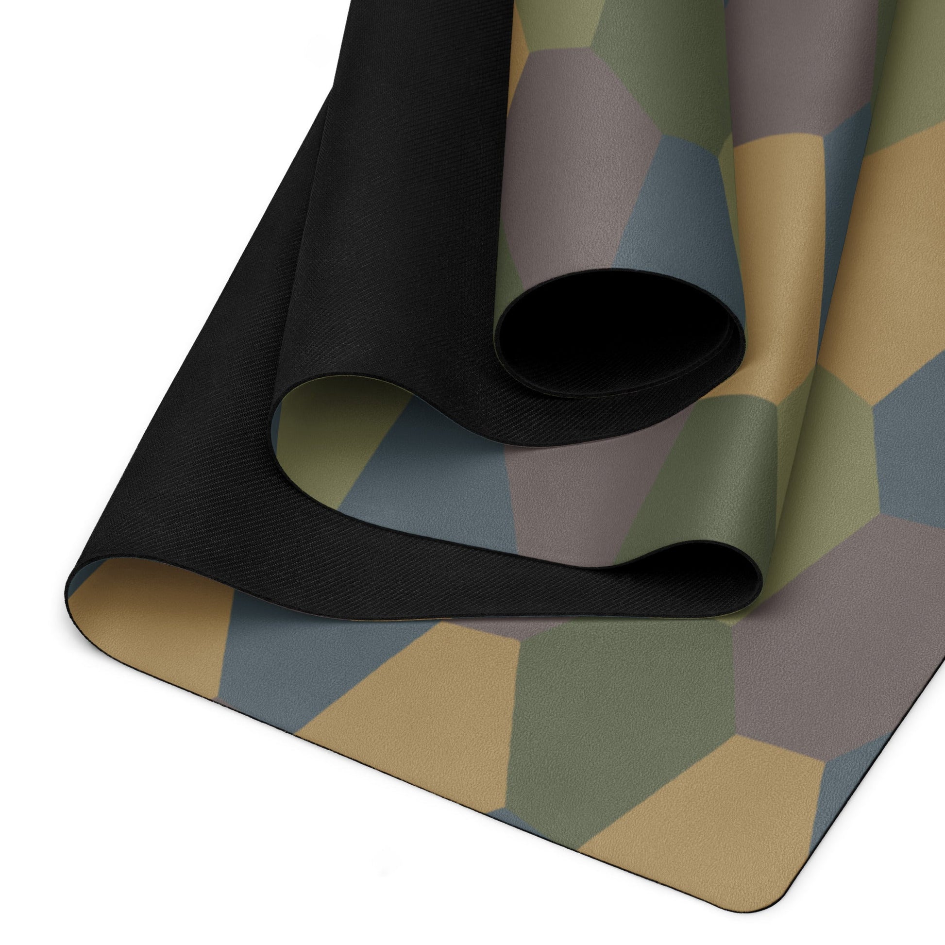 German WWI 5-Color Lozenge Aircraft CAMO Yoga Mat