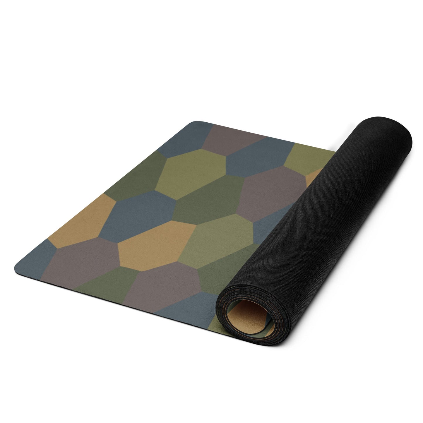 German WWI 5-Color Lozenge Aircraft CAMO Yoga Mat
