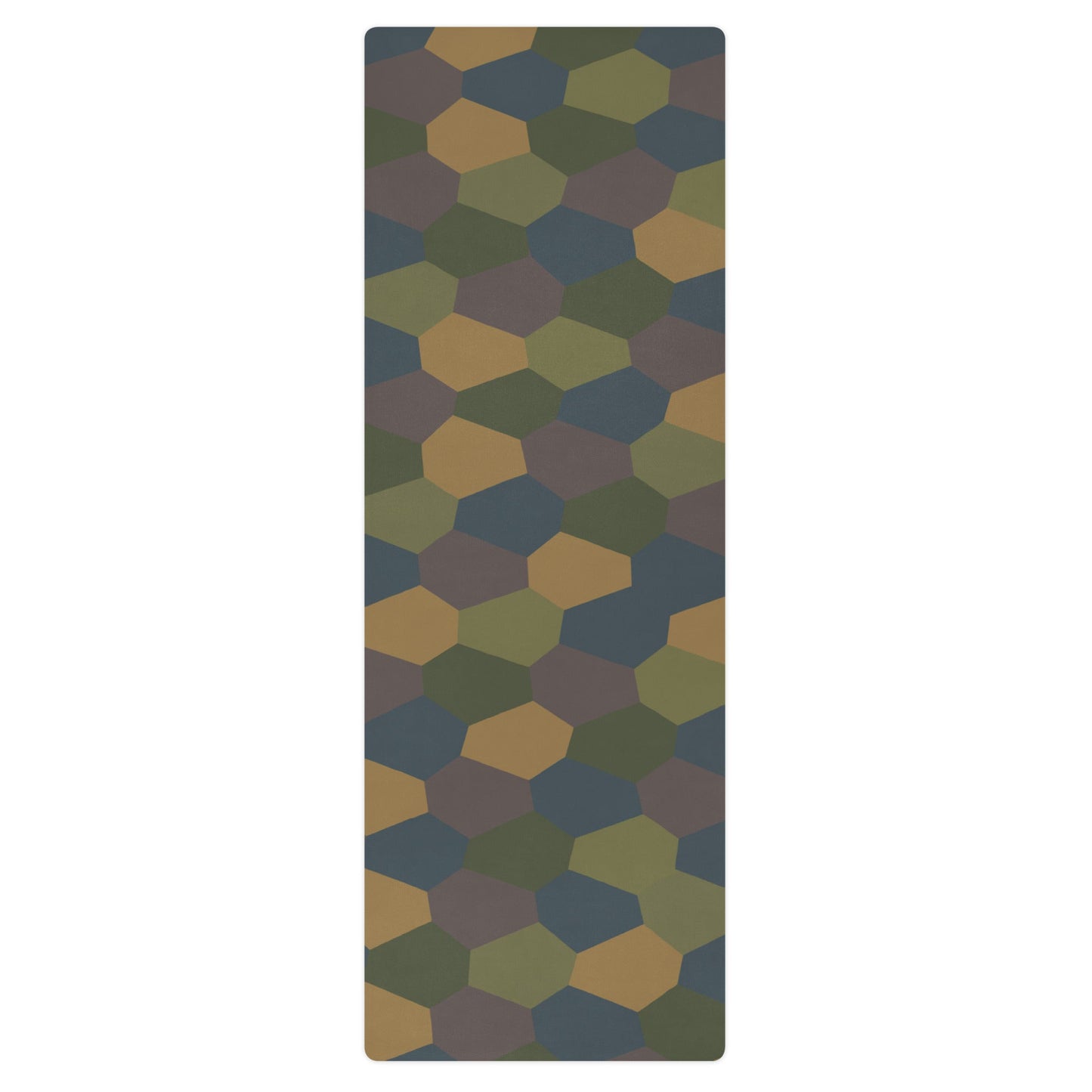 German WWI 5-Color Lozenge Aircraft CAMO Yoga Mat