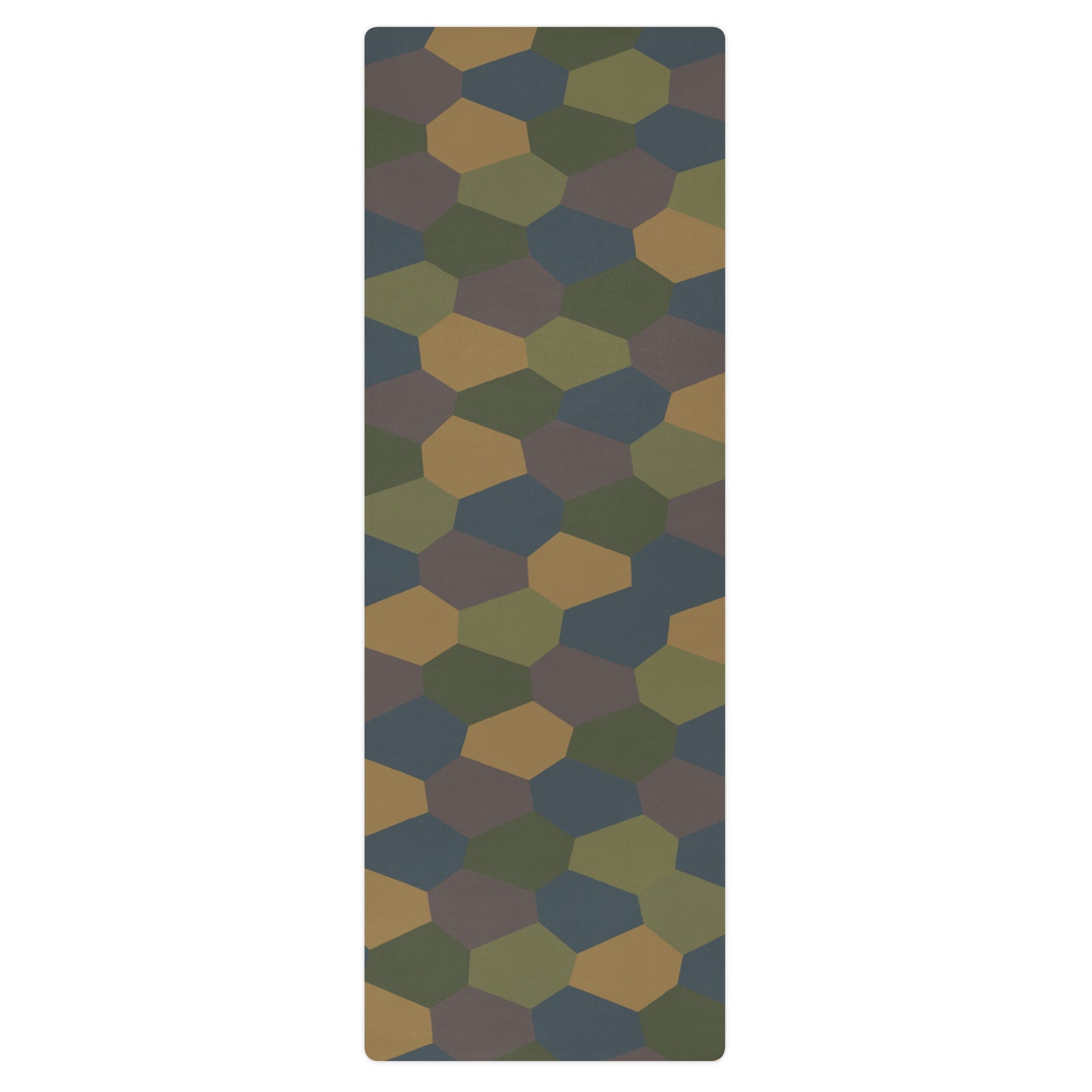 German WWI 5-Color Lozenge Aircraft CAMO Yoga Mat