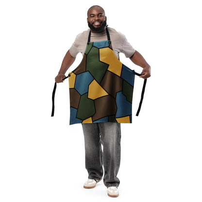 German WWI Sky Turtle Shell Stahlhelm CAMO Apron