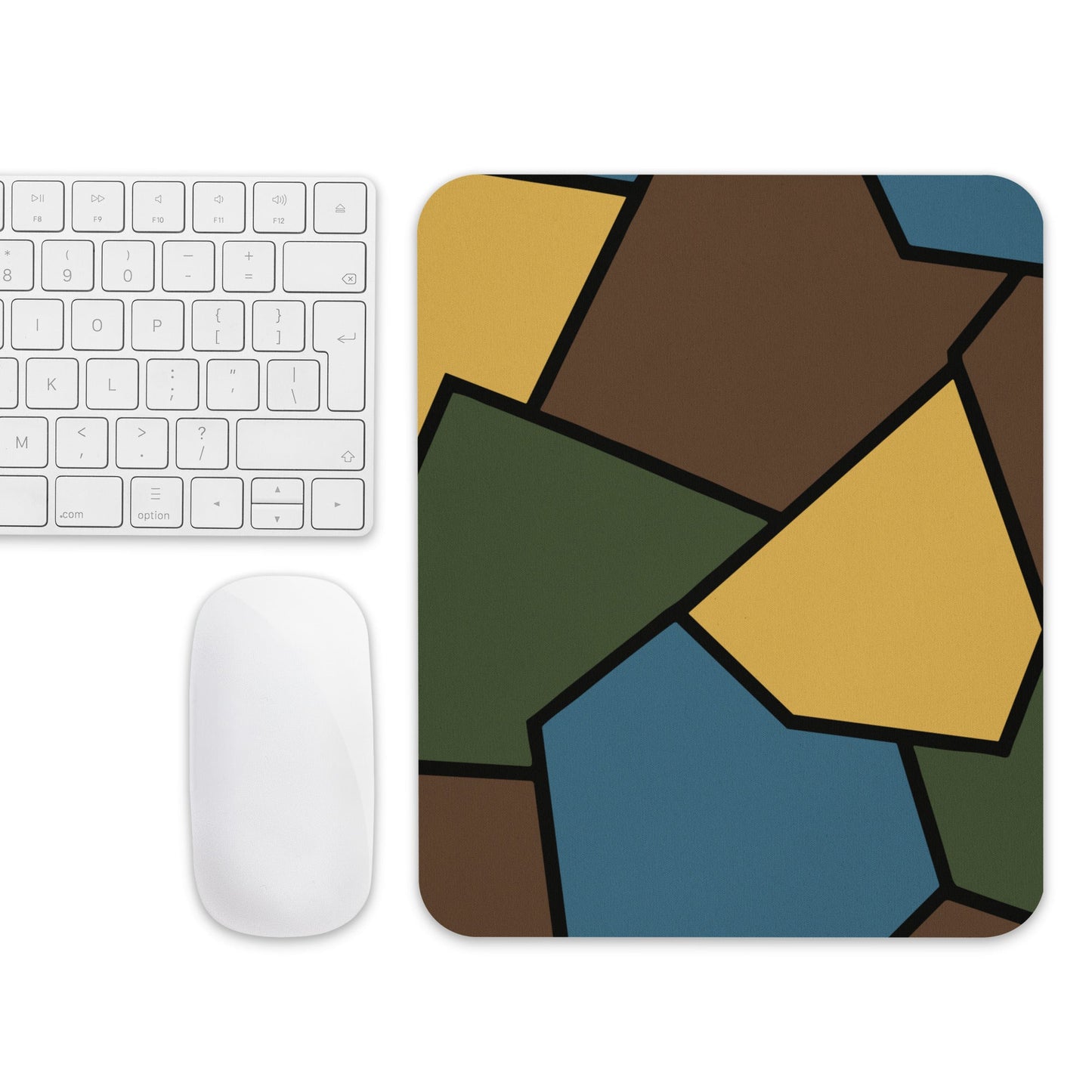 German WWI Sky Turtle Shell Stahlhelm CAMO Mouse pad