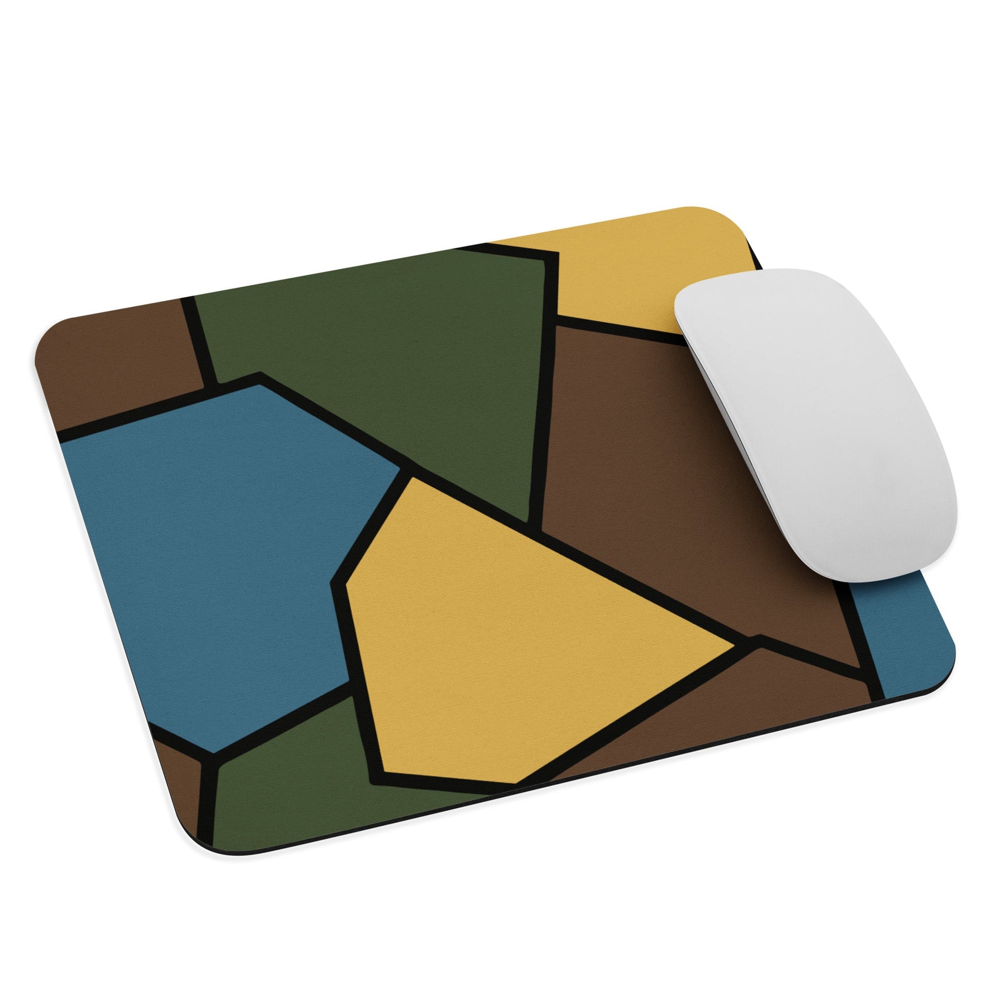 German WWI Sky Turtle Shell Stahlhelm CAMO Mouse pad