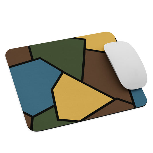 German WWI Sky Turtle Shell Stahlhelm CAMO Mouse pad