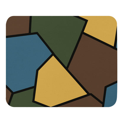 German WWI Sky Turtle Shell Stahlhelm CAMO Mouse pad
