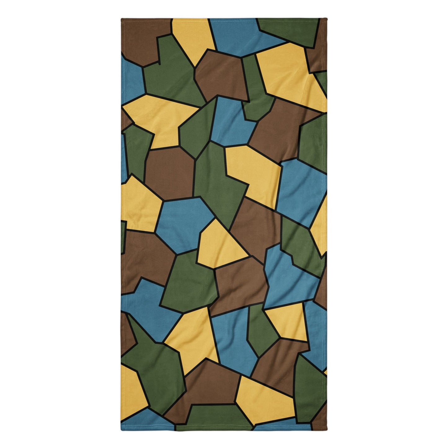 German WWI Sky Turtle Shell Stahlhelm CAMO Towel