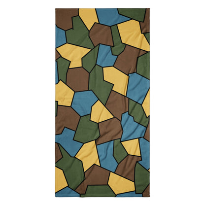 German WWI Sky Turtle Shell Stahlhelm CAMO Towel