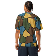 Turtle Shell Stahlhelm Sky CAMO Unisex American Football Jersey