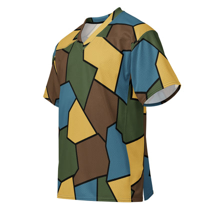 German WWI Sky Turtle Shell Stahlhelm CAMO Unisex American Football Jersey