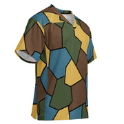 Turtle Shell Stahlhelm Sky CAMO Unisex American Football Jersey