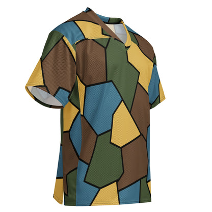 German WWI Sky Turtle Shell Stahlhelm CAMO Unisex American Football Jersey
