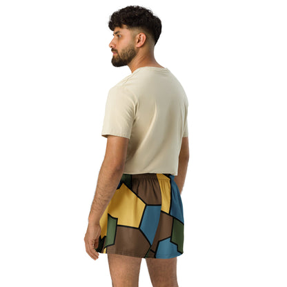 German WWI Sky Turtle Shell Stahlhelm CAMO Unisex Athletic Shorts