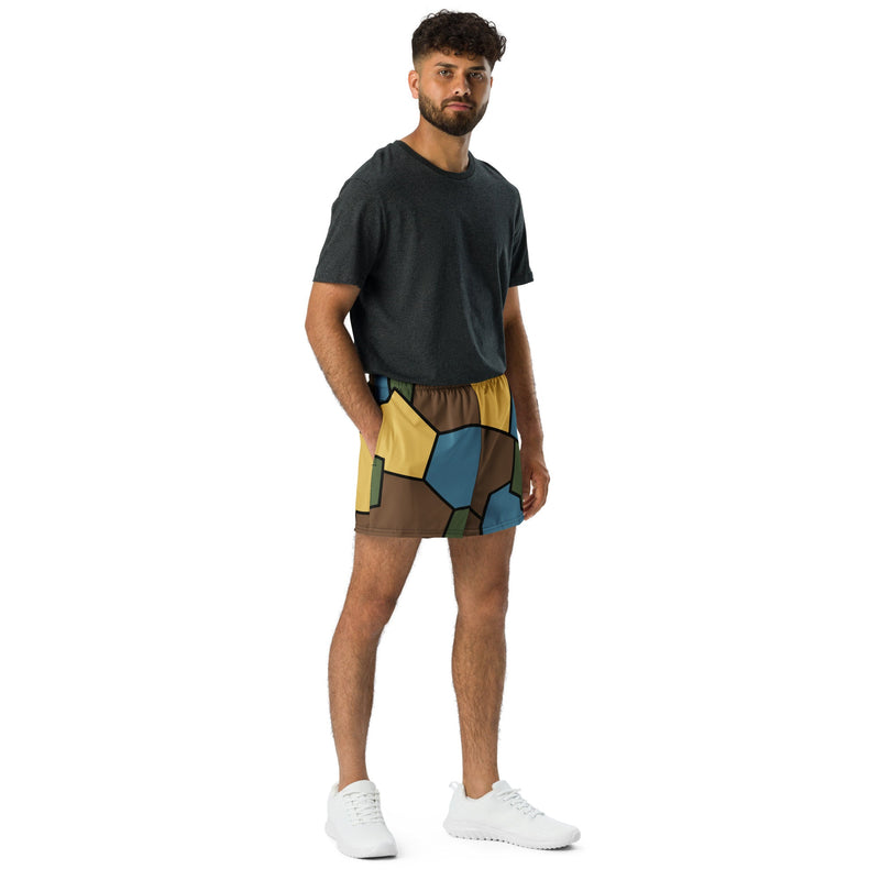Turtle Shell Stahlhelm Sky CAMO Unisex Athletic Shorts