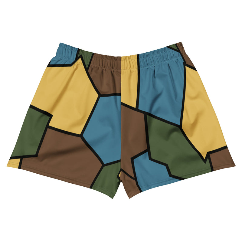 Turtle Shell Stahlhelm Sky CAMO Unisex Athletic Shorts