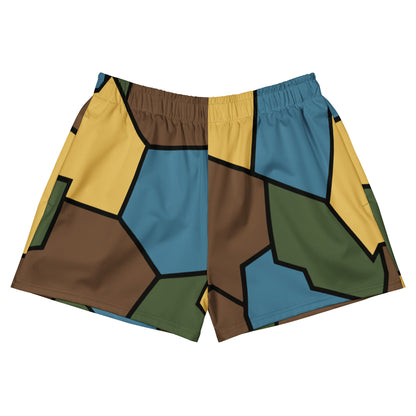 German WWI Sky Turtle Shell Stahlhelm CAMO Unisex Athletic Shorts