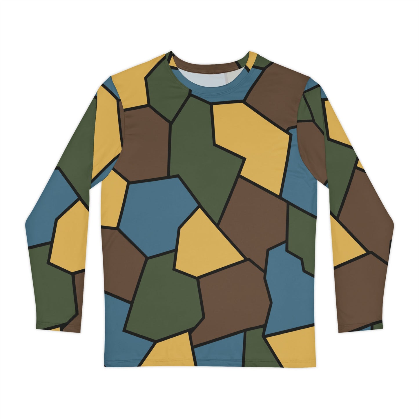 German WWI Sky Turtle Shell Stahlhelm CAMO Unisex Long-Sleeve Shirt - XS