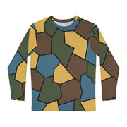 Turtle Shell Stahlhelm Sky CAMO Unisex Long-Sleeve Shirt - XS