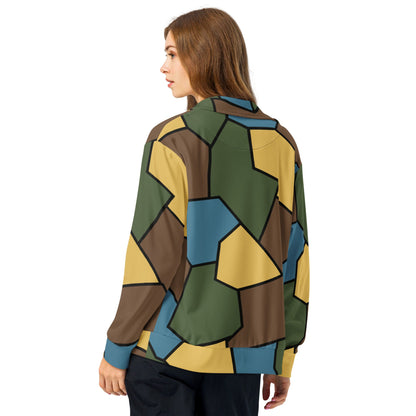 German WWI Sky Turtle Shell Stahlhelm CAMO Unisex Track Jacket