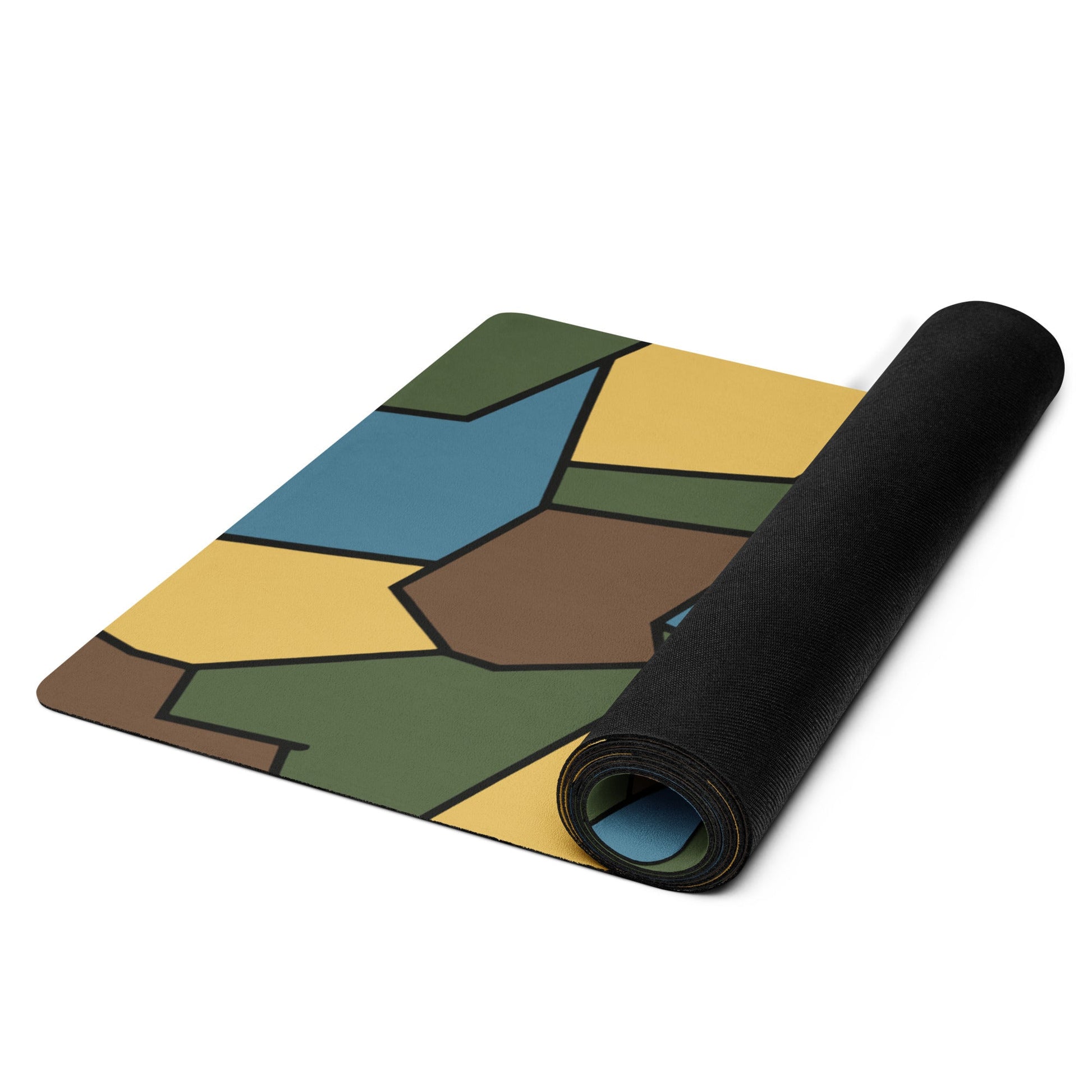 German WWI Sky Turtle Shell Stahlhelm CAMO Yoga Mat