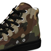 Zelt-tarnmuster Autumn CAMO Mens High-Top Canvas Shoes